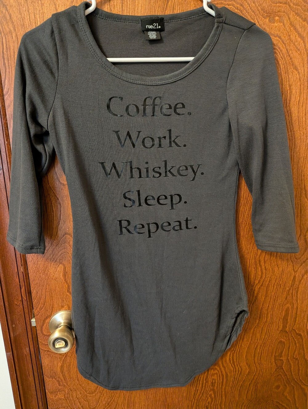 Women’s Dark Grey Graphic Shirt